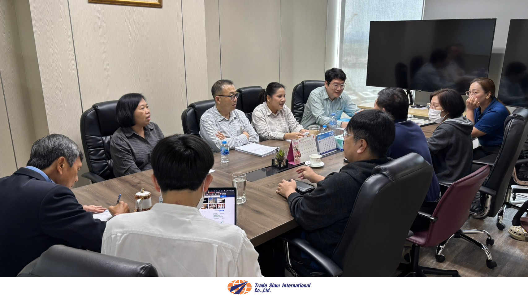 บริษัท เทรดสยาม อินเตอร์เนชั่นแนล จำกัด เข้ารับการตรวจคุณภาพมาตรฐานระบบบริหารงานคุณภาพ ISO 9001:2015